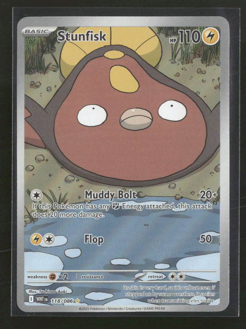 SV: White Flare Stunfisk #118/086