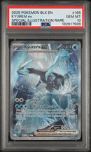 2025 Pokemon Black Bolt Special Illustration Rare Kyurem Ex 10 PSA #165