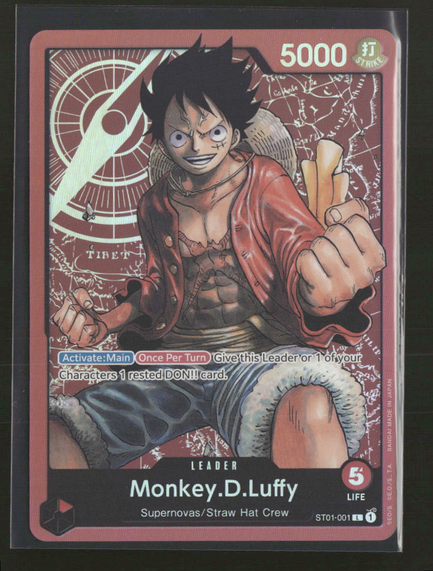 Starter Deck 1: Straw Hat Crew Monkey.D.Luffy (001) #ST01-001