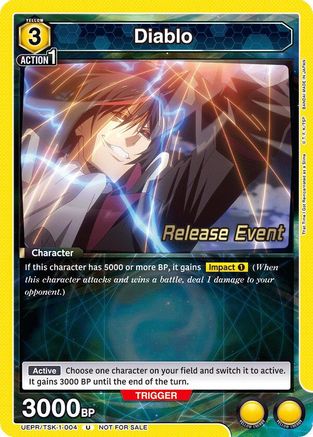 Diablo (004) (UEPR/TSK-1-004) - UE20BT That Time I Got Reincarnated as a Slime Release Event Cards