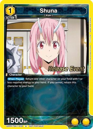 Shuna (018) (UEPR/TSK-1-018) - UE20BT That Time I Got Reincarnated as a Slime Release Event Cards