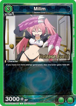 Milim (083) (UEPR/TSK-1-083) - UE20BT That Time I Got Reincarnated as a Slime Release Event Cards