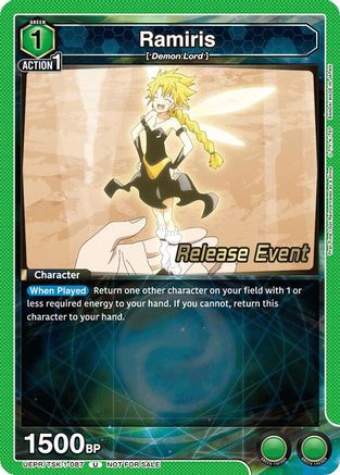 Ramiris (UEPR/TSK-1-087) - UE20BT That Time I Got Reincarnated as a Slime Release Event Cards
