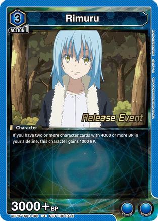 Rimuru (106) (UEPR/TSK-1-106) - UE20BT That Time I Got Reincarnated as a Slime Release Event Cards