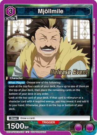 Mjollmile (UEPR/TSK-2-036) - UE20BT That Time I Got Reincarnated as a Slime Release Event Cards