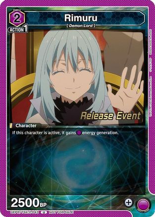 Rimuru (043) (UEPR/TSK-2-043) - UE20BT That Time I Got Reincarnated as a Slime Release Event Cards