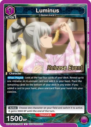 Luminus (046) (UEPR/TSK-2-046) - UE20BT That Time I Got Reincarnated as a Slime Release Event Cards