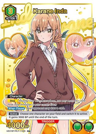 Karane Inda (046) (R*) (UE21BT/RLY-1-046) - UE21BT The 100 Girlfriends Who Really Really Really Really REALLY Love You Foil