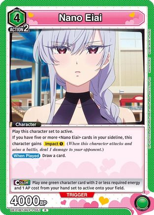 Nano Eiai (051) (UE21BT/RLY-1-051) - UE21BT The 100 Girlfriends Who Really Really Really Really REALLY Love You Foil