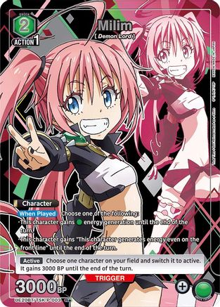 Milim (P-003) (R*) (UE20BT/TSK-P-003) - UE20BT That Time I Got Reincarnated as a Slime Foil