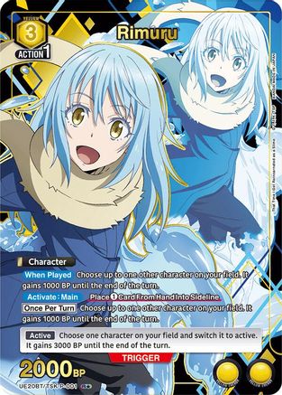 Rimuru (P-001) (R*) (UE20BT/TSK-P-001) - UE20BT That Time I Got Reincarnated as a Slime Foil