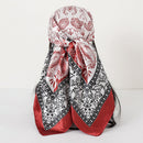 Classic Satin Womens Shawl Headscarf And Scarf