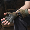 Carbon Fiber Shell Cut-resistant Tactical Training Gloves