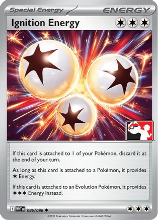 Ignition Energy (Cosmos Holo) 086/086 - Prize Pack Series Cards Holofoil