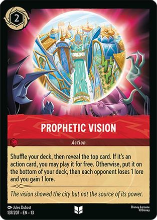 Prophetic Vision (137/204) - Attack of the Vine Cold Foil
