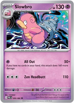 Slowbro 030/084 - ME05 Pitch Black