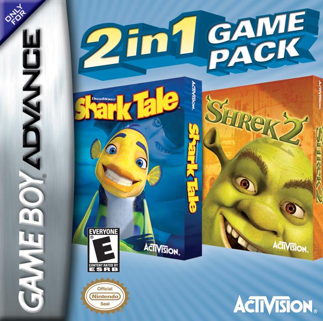 Shark Tale/Shrek 2 Combo Pack (Gameboy Advance)