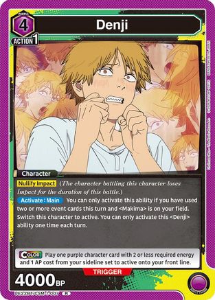 Denji (007) (UE22BT/CSM-1-007) - UE22BT CHAINSAW MAN Foil