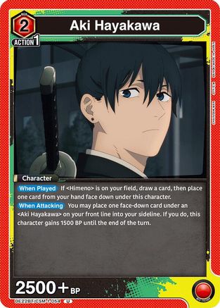 Aki Hayakawa (054) (UE22BT/CSM-1-054) - UE22BT CHAINSAW MAN