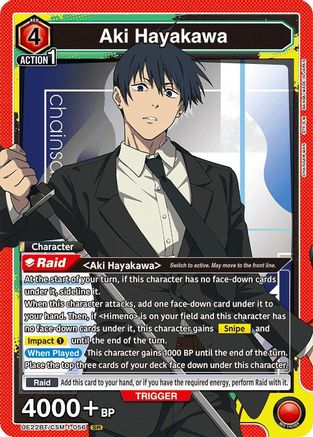 Aki Hayakawa (056) (UE22BT/CSM-1-056) - UE22BT CHAINSAW MAN Foil