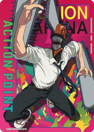 Action Point Card (AP11) (UE22BT/CSM-1-AP11) - UE22BT CHAINSAW MAN Foil