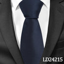instripe Classic Polyester Tie Set, 6cm Necktie