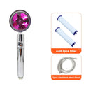 360 Rotating Water Saving Shower Head