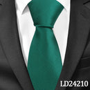 instripe Classic Polyester Tie Set, 6cm Necktie