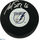 Martin St. Louis Signed Hockey Puck PSA Autographed