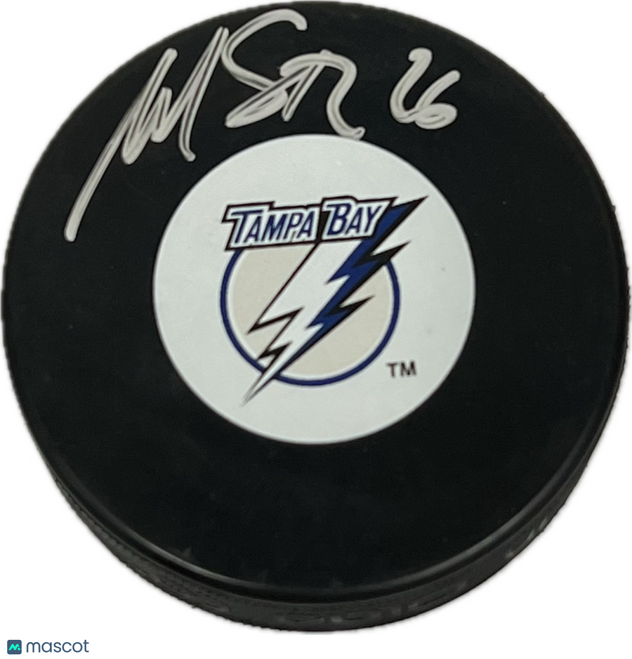 Martin St. Louis Signed Hockey Puck PSA Autographed