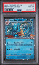 2025 Pokemon Dri En-Destined Rivals Prerelease Misty'S Gyarados 8 PSA #049