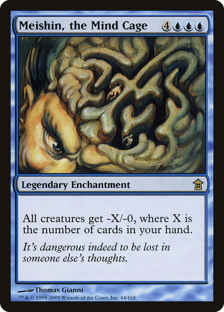 Meishin, the Mind Cage (SOK-044) - Saviors of Kamigawa Foil