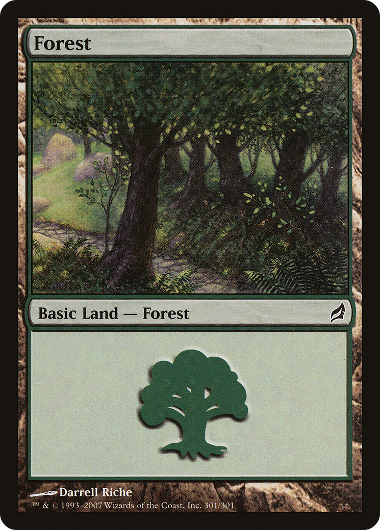 Forest (LRW-301) - Lorwyn Foil