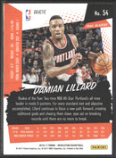 2016-17 Panini Revolution Galactic Damian Lillard #54