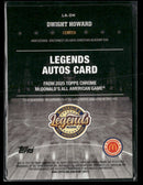 2025 Topps Chrome McDonald's All American Legends AU Dwight Howard AU #LA-DH