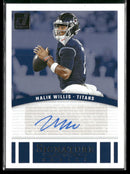 2024 Donruss Signature Series Malik Willis AU #SSE-MWI