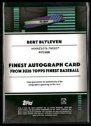 2026 Finest Finest Autographs Red Refractors Bert Blyleven #/5 AU #FA-BBY