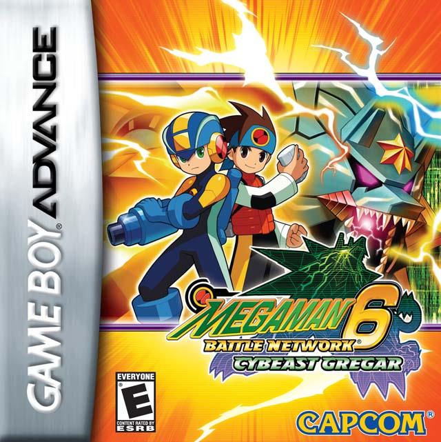 Mega Man Battle Network 6: Cybeast Gregar (Gameboy Advance)