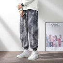 Men's Elastic Waist Drawstring Ankle Sweatpants