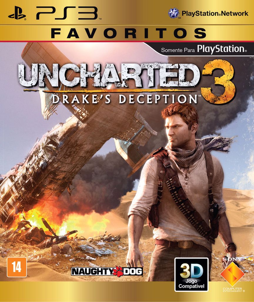 Uncharted 3: Drake's Deception [Brazilian Import] (Playstation 3)