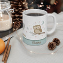 Dream Big Owl Mug — Personalized 11oz Cute Nursery Coffee Cup