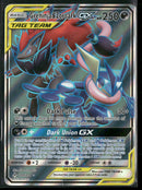 SM - Unbroken Bonds Greninja & Zoroark GX (200) (Full Art) #200/214