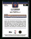 2025-26 Topps Chrome Update Purple Refractor Jalen Brunson #/75 #20