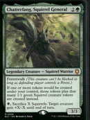 Commander: Bloomburrow Chatterfang, Squirrel General #209