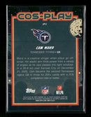 2025 Topps Chrome Cosmic Cos-Play Cam Ward #CP-1