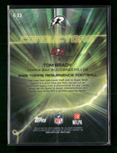 2025 Topps Resurgence Conductors Gold Power Surge Refractor Tom Brady #/50 #C-23