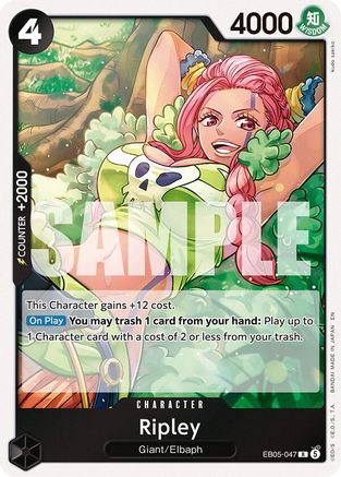 Ripley (EB05-047) - Extra Booster: One Piece Heroine's Edition Vol. 2 Foil