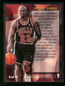 1996-97 Fleer European Stackhouse's All-Fleer Michael Jordan #4