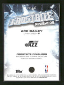 2025-26 Topps Holiday Frostbite Finishers Ace Bailey #FF-AB