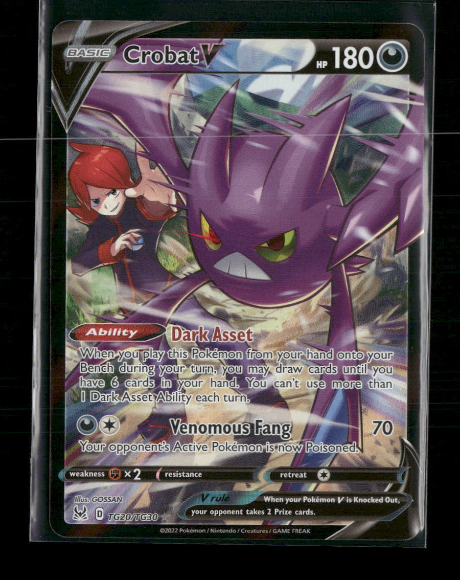 SWSH11: Lost Origin Trainer Gallery Crobat V #TG20/TG30
